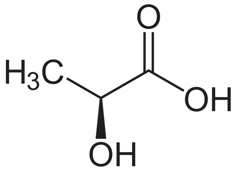 formule melkzuur