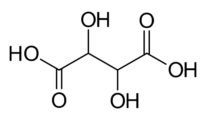 formule wijnsteenzuur