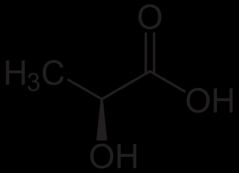 formule melkzuur