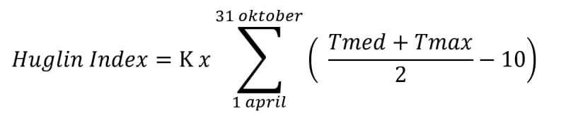 Huglin Index